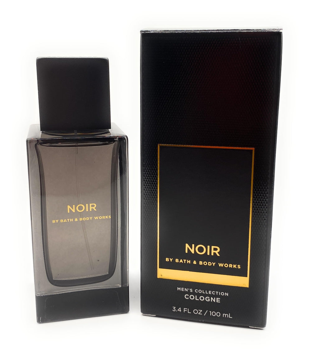 Bath & Body Works Noir bottle close-up for daily versatile masculine fragrance