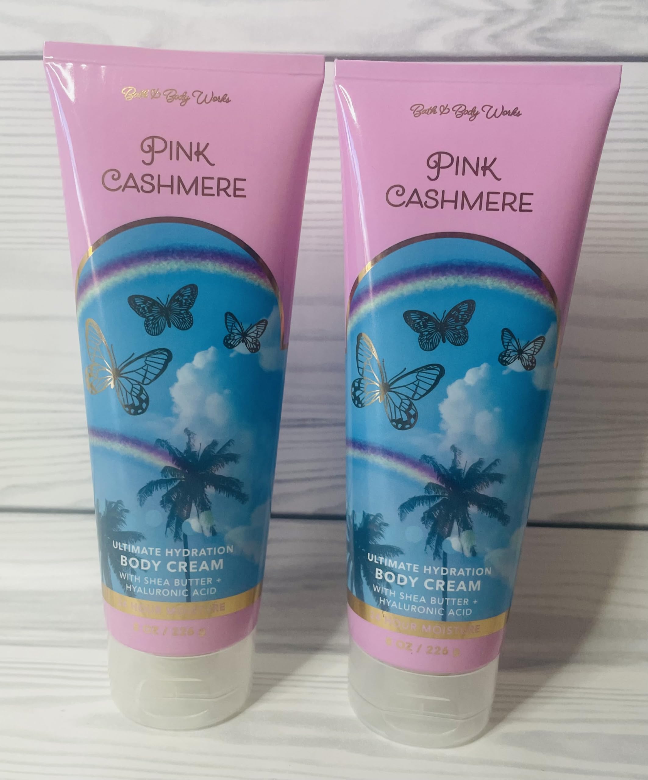 Bath & Body Works Pink Cashmere 2-pack ensures quick, deep hydration