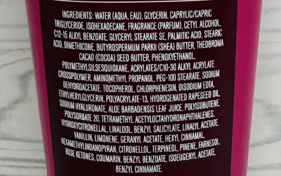 Bath & Body Works Pink Obsessed Body Cream fragrance notes offer mood-enhancing bloom
