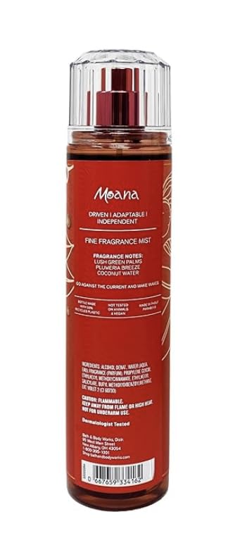 Bath & Body Works Princess Moana Fine Fragrance Mist spray for on-the-go touch-ups