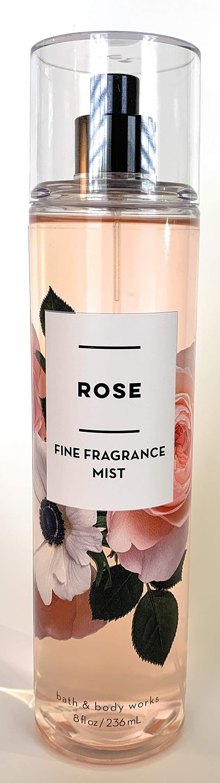 Bath and Body Works Rose Fine Fragrance Mist 8 oz bottle for daily refresh and layering.