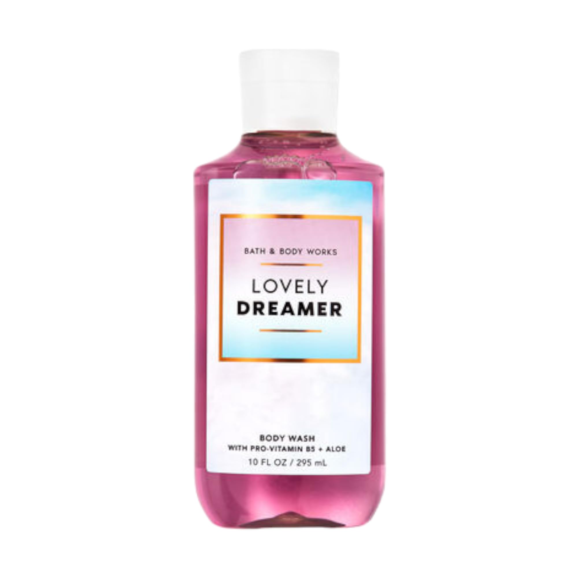 Bath & Body Works Lovely Dreamer shower gel bottle for a refreshing morning routine