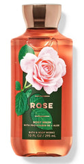 Bath & Body Works Signature Rose shower gel delivers creamy lather and lasting fragrance.