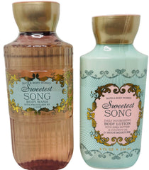Bath & Body Works Sweetest Song packaging may vary across sets.