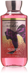 Bath & Body Works A Thousand Wishes shower gel bottle front for daily refreshment.