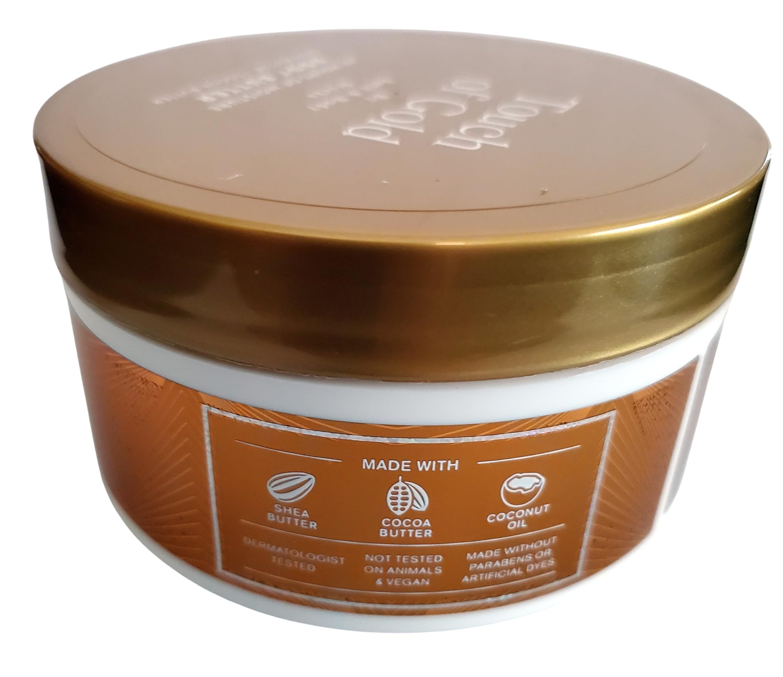 Bath and Body Works Touch of Gold bottle highlighting blackberry-orange blossom notes