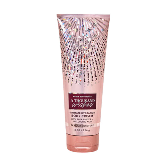 Bath & Body Works Ultimate Hydration Body Cream 8oz bottle for long-lasting moisture and soft skin