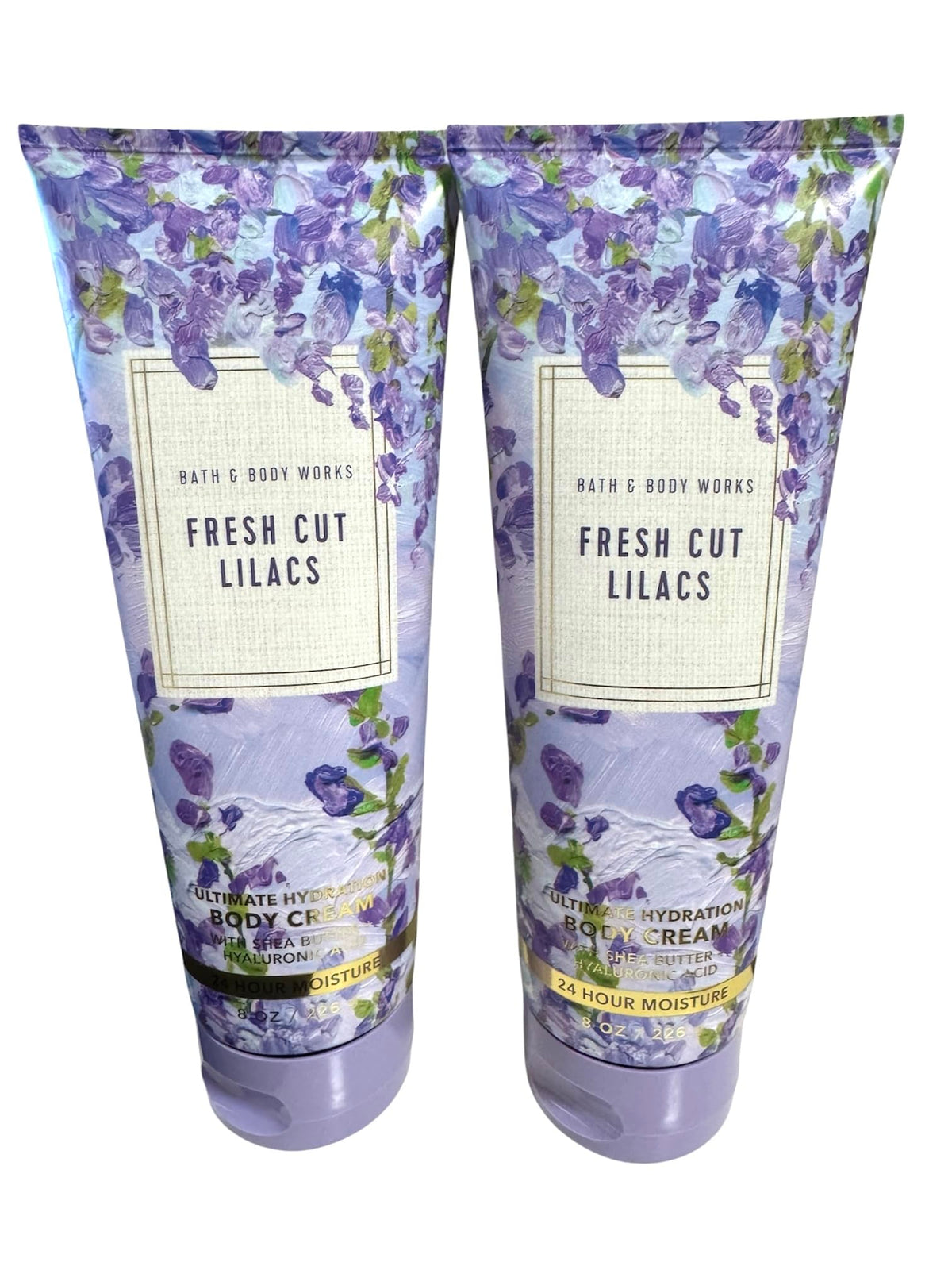 Bath & Body Works Ultimate Hydration Body Cream jar with Fresh Cut Lilacs fragrance delivers rich moisture