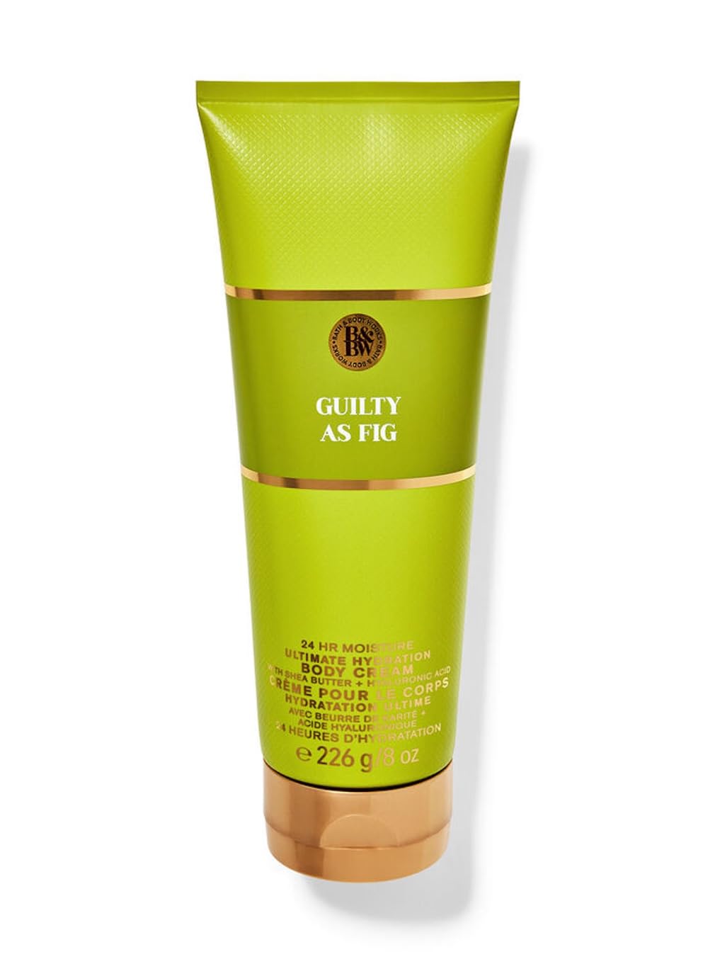 Bath and Body Works Ultimate Hydration Body Cream Gift Set Guilty As Fig jar close-up for moisturization