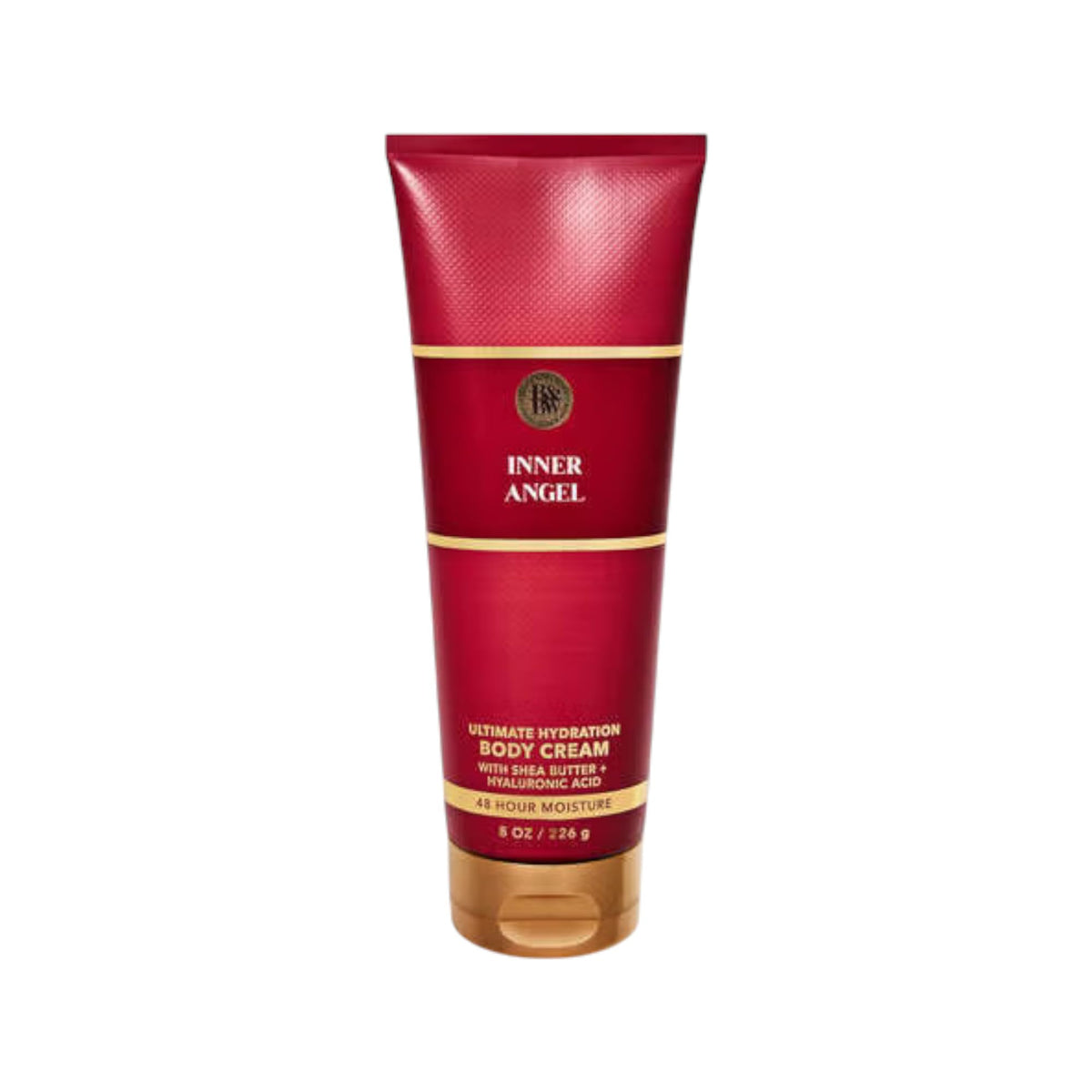 Bath & Body Works Ultimate Hydration Body Cream Inner Angel, deeply moisturizing with all-day fragrance.