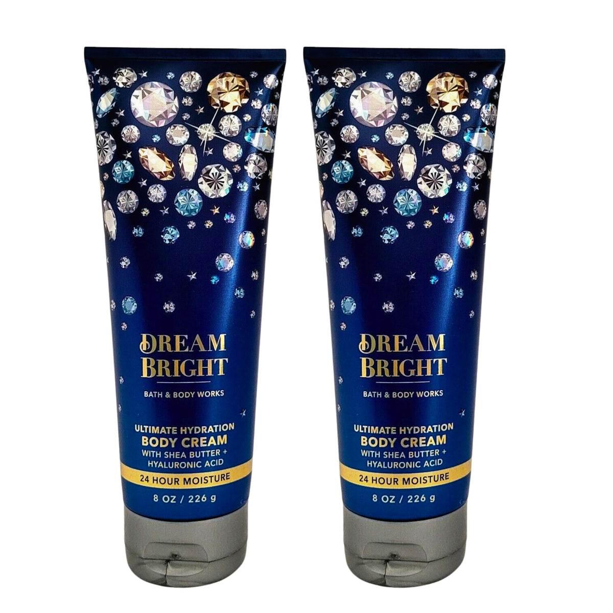Bath & Body Works Ultra Shea Body Cream Dream Bright 8oz two-pack for lasting hydration and soft skin