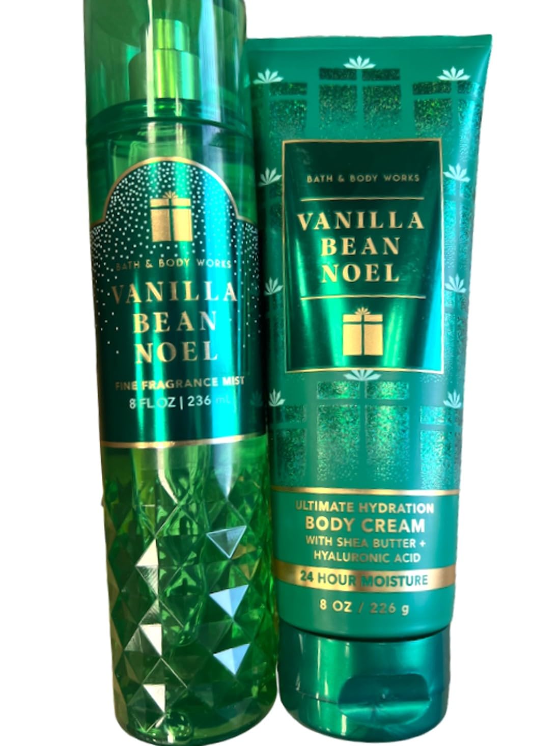 Bath & Body Works Vanilla Bean Noel Mist cream bottle for daily fragrance use.