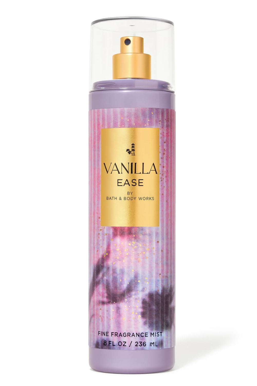 Bath & Body Works Vanilla Ease 8oz bottle, light, comforting daily refreshment.