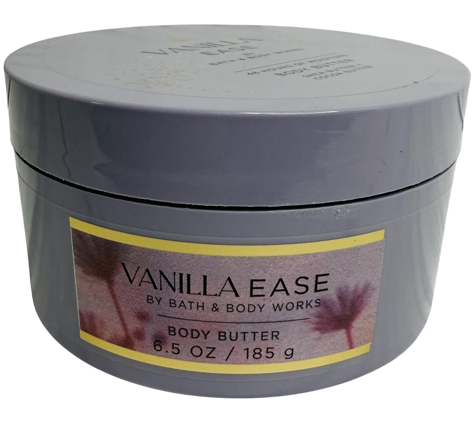 Bath & Body Works Vanilla Ease whipped butter jar for rich moisture after shower