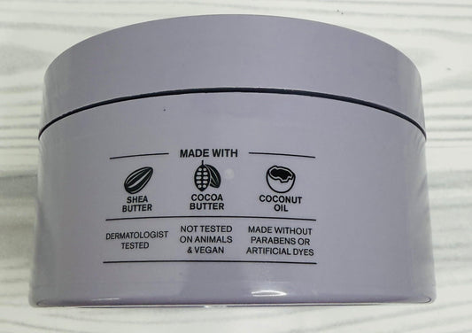 Vanilla Ease whipped butter texture close-up shows airy creaminess that melts into skin for quick absorption
