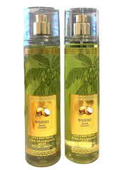 Bath & Body Works Waikiki Coconut spray bottle for tropical daily freshness.