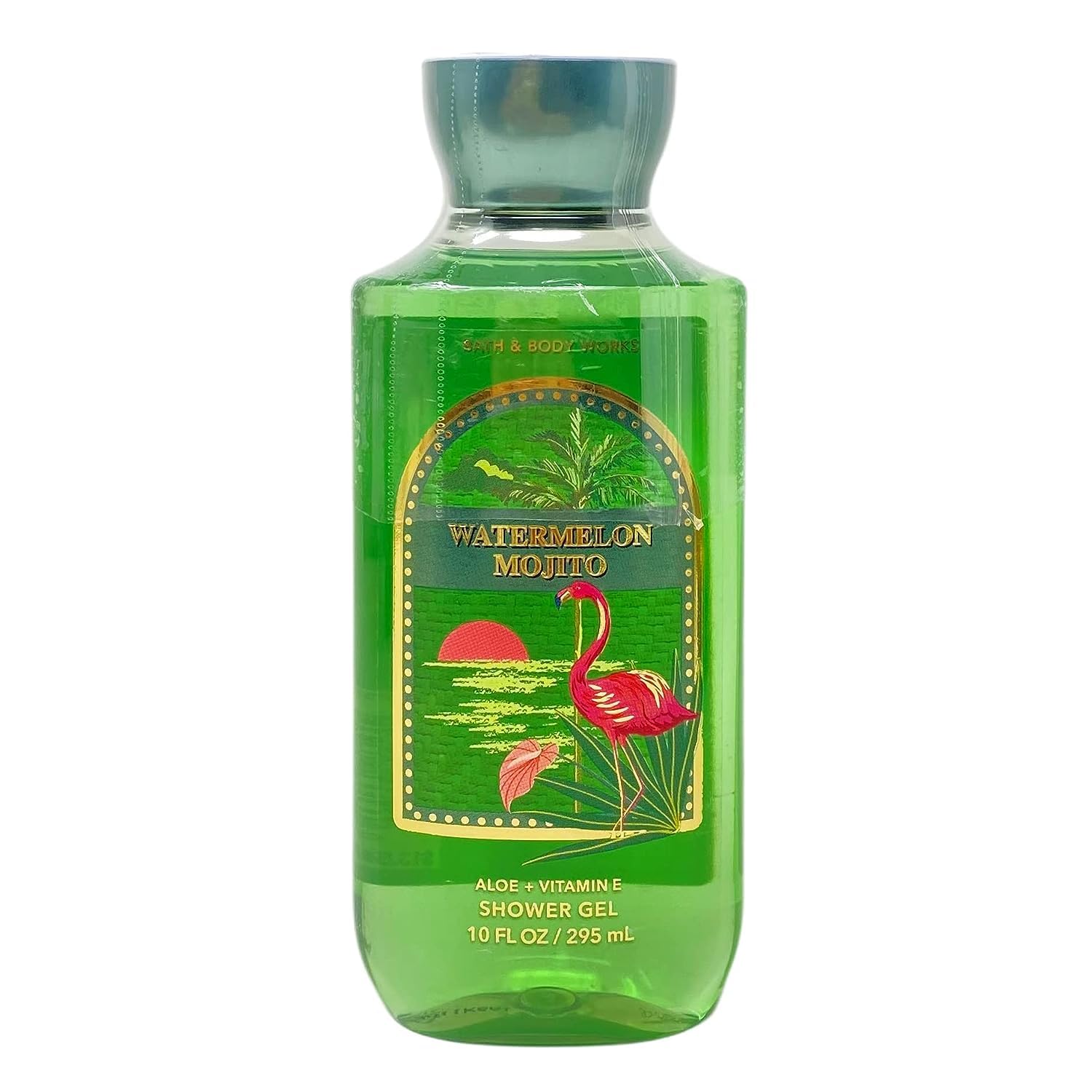 Bath and Body Works Watermelon Mojito Shower Gel bottle for refreshing daily cleansing.