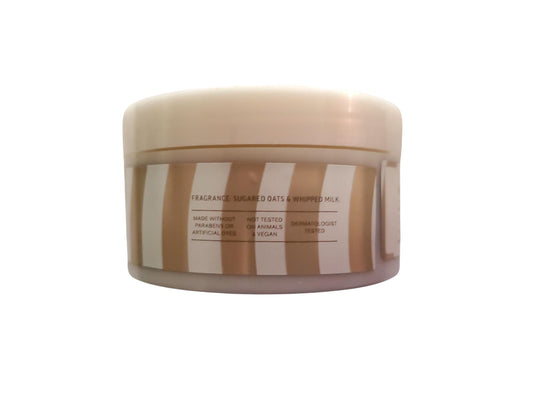 Bath and Body Works whipped body butter texture close-up highlights fluffy absorption