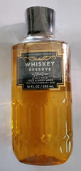 Bath & Body Works Whiskey Reserve bottle artwork varies adding masculine visual appeal.