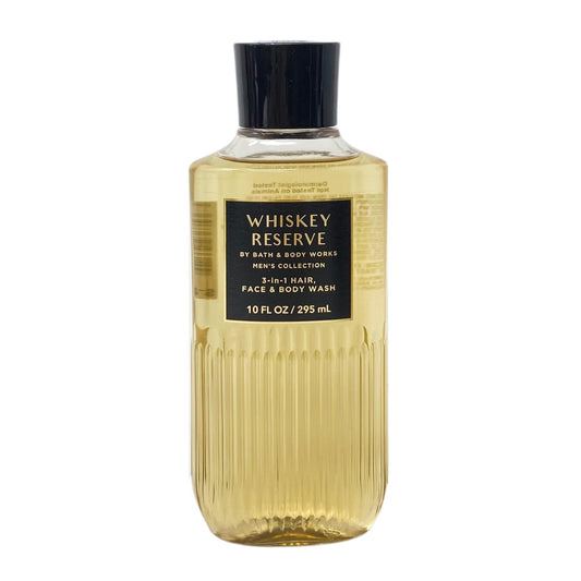 Whiskey Reserve deodorizing spray for men with lasting scent and freshness