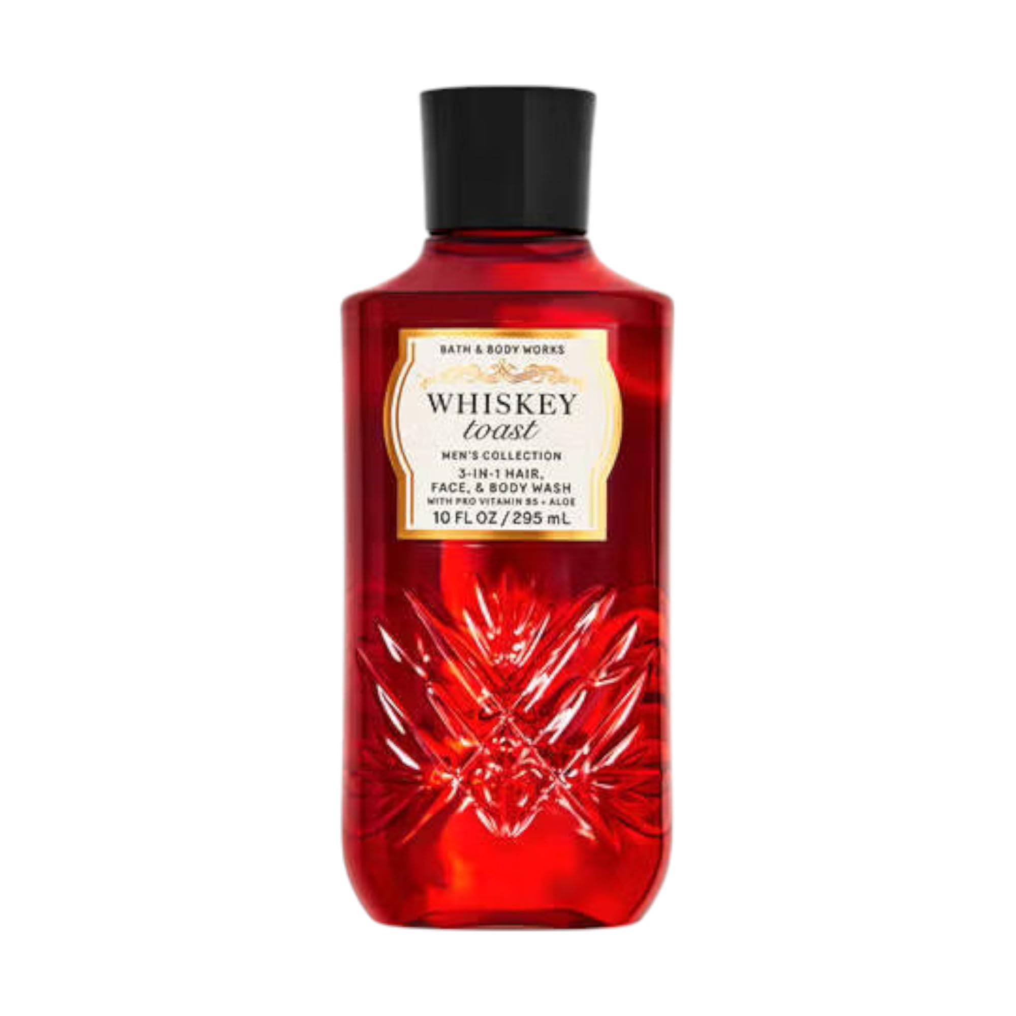 Bath & Body Works Whiskey Toast 3-in-1 bottle for daily cleansing and a refreshing scent.