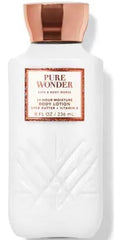 Bath & Body Works Wrapped in Sugar Soft Marshmallow lotion two-pack in 8 oz bottles for lasting hydration.