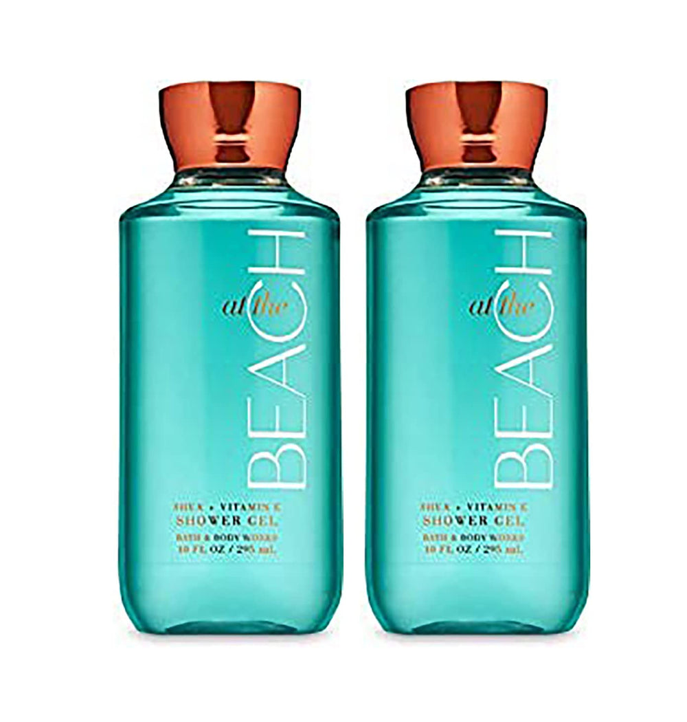 Bath and Body Works At The Beach shower gel bottle duo for daily freshness and clean skin