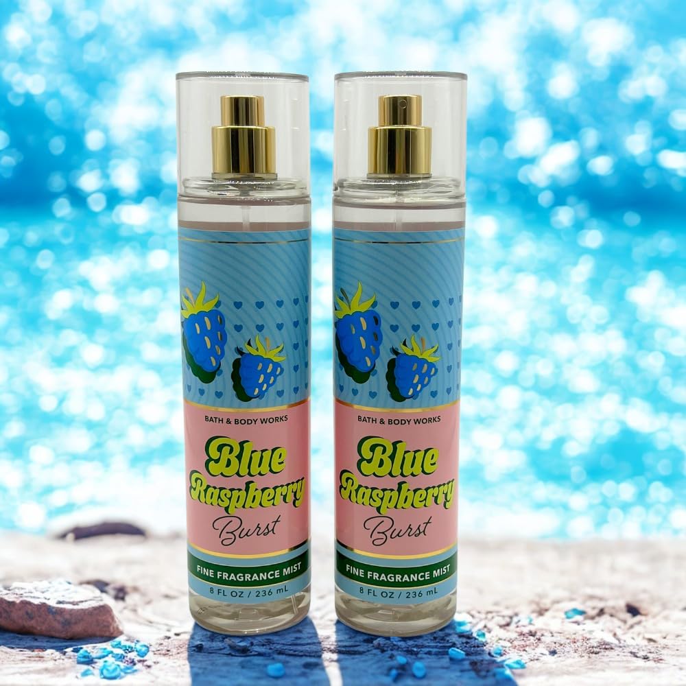 Bath & Body Works Blue Raspberry Burst mist spritz, quick refresh anytime