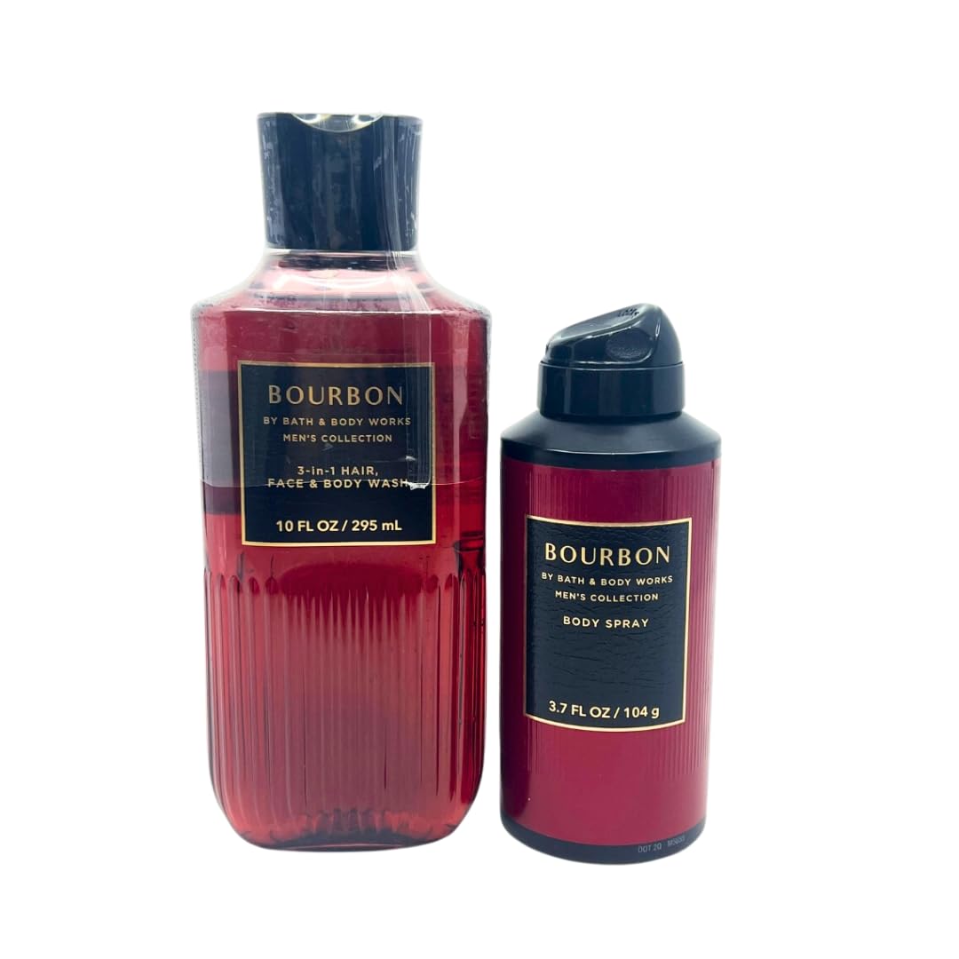 Bath & Body Works Bourbon 3-in-1 Wash cleanses and nourishes skin