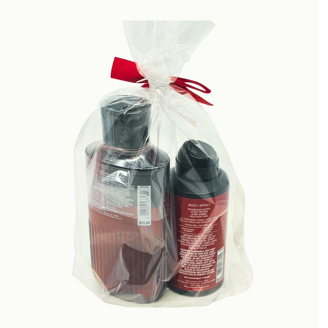 Fragrance notes White Pepper, Dark Amber, Kentucky Oak evoke bold scent