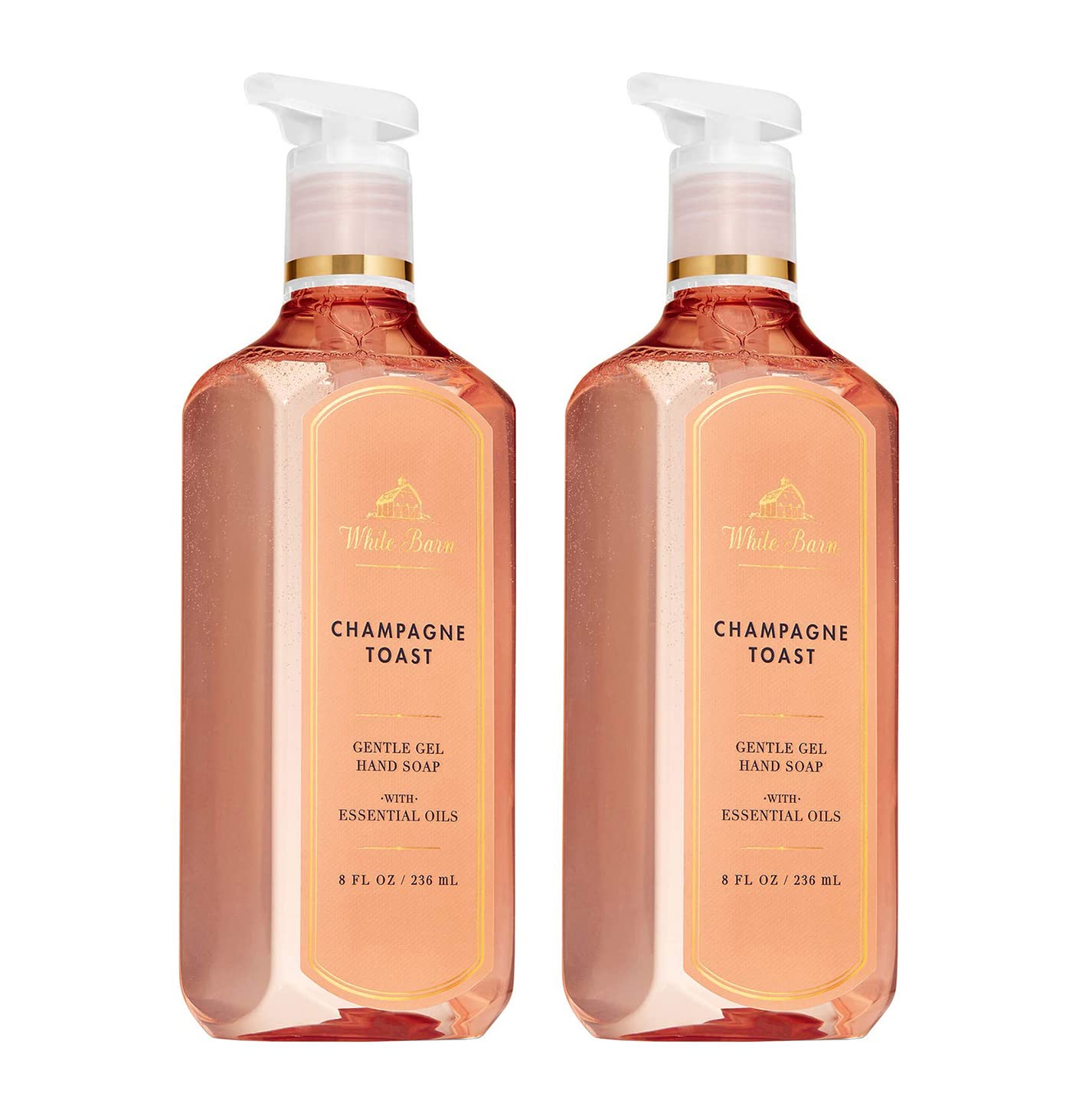 Bath & Body Works Champagne Toast bottle for refreshing hand cleansing and festive fragrance