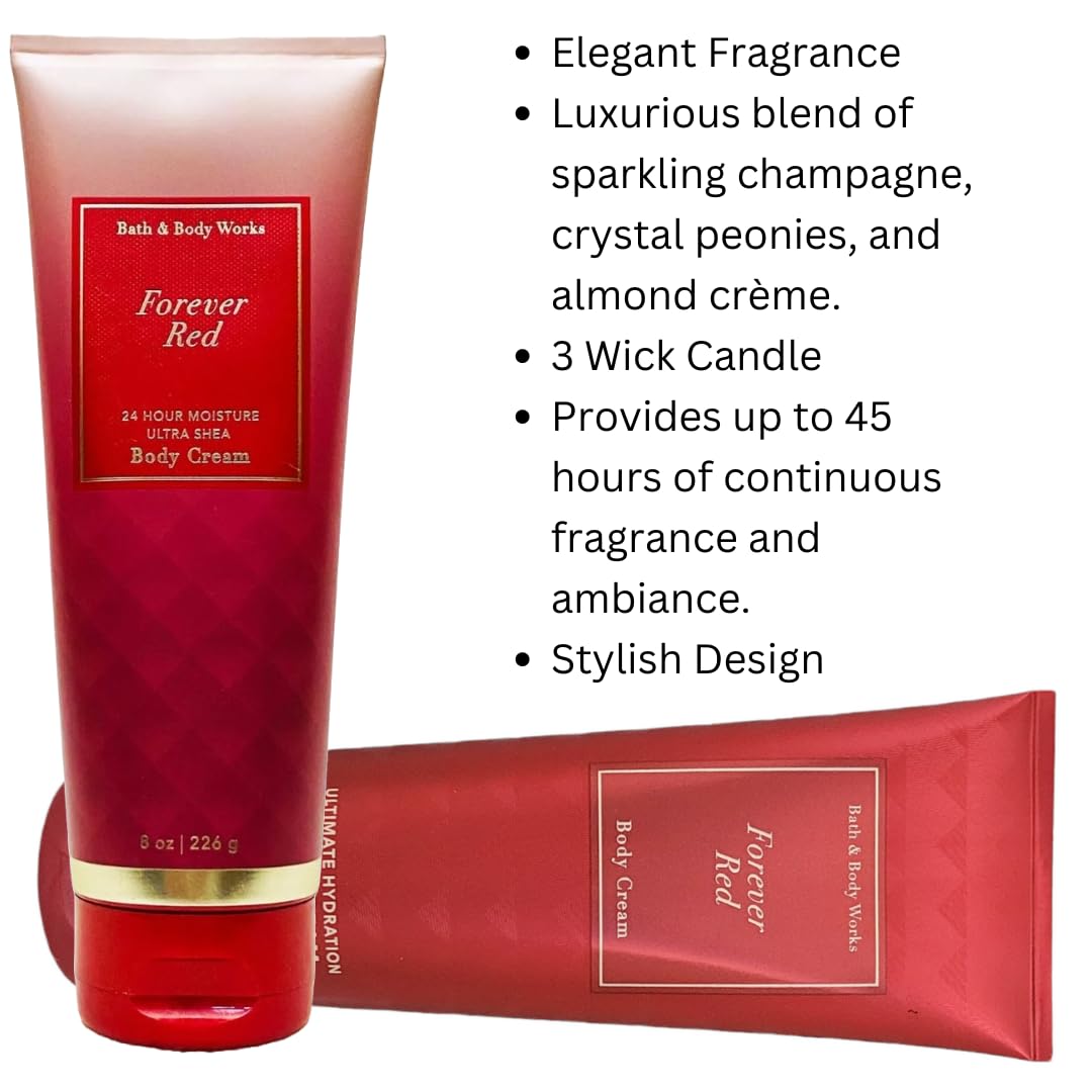 Closeup of Forever Red cream texture with a luminous, fast-absorbing finish.
