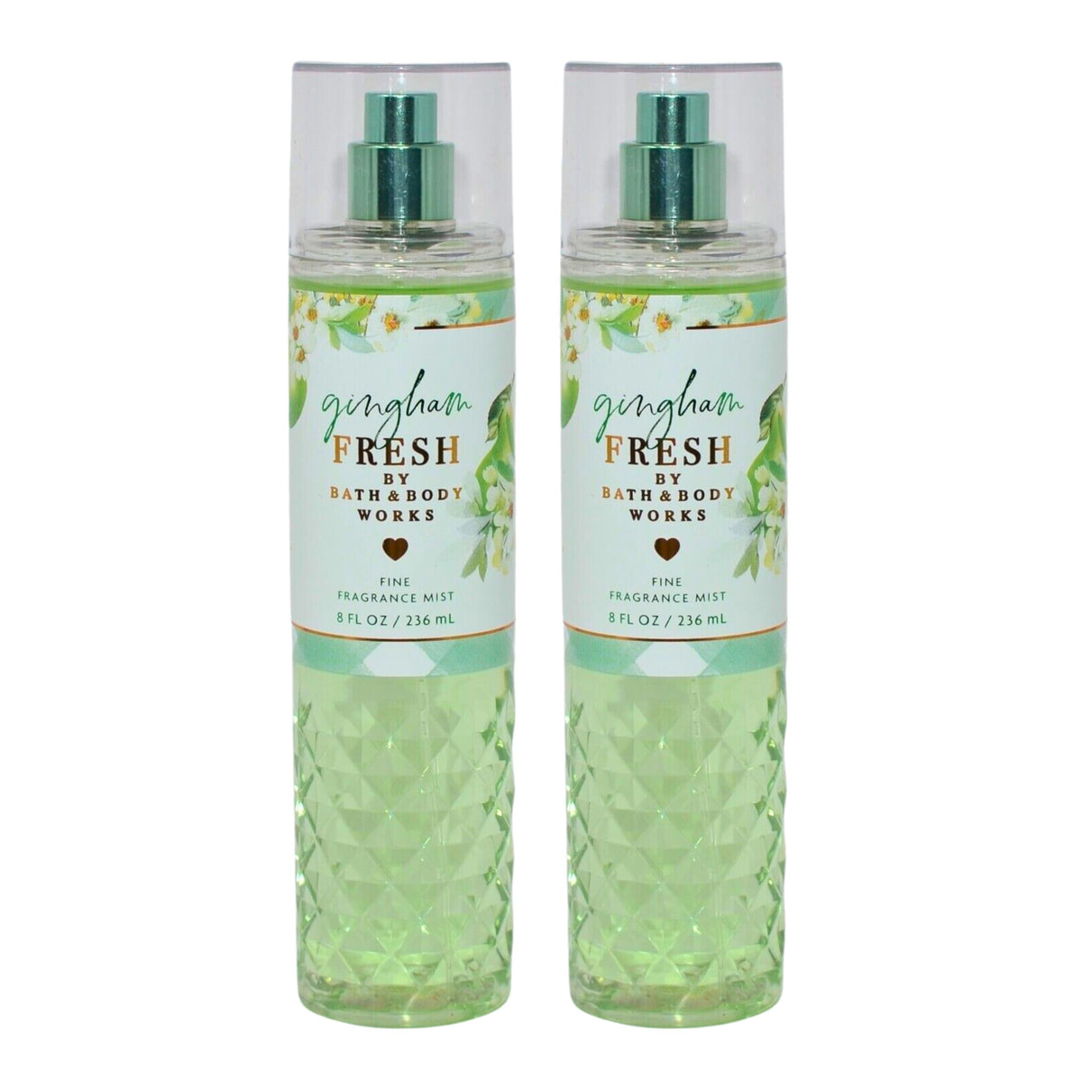 Bath & Body Works Gingham Fresh fragrance mist bottle for daily freshness