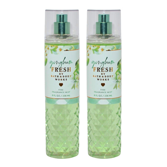 Bath & Body Works Gingham Fresh fragrance mist bottle for daily freshness