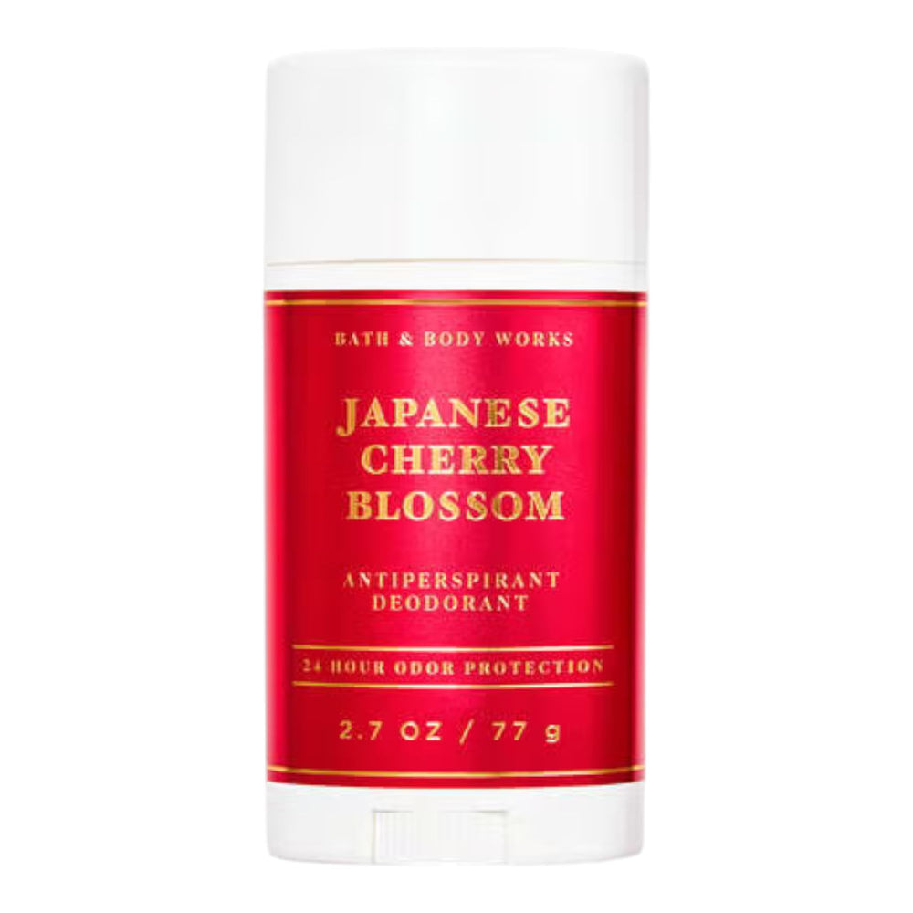Bath & Body Works Japanese Cherry Blossom deodorant stick for daily freshness and subtle fragrance.