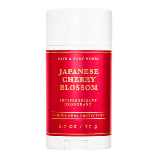 Bath & Body Works Japanese Cherry Blossom deodorant stick for daily freshness and subtle fragrance.