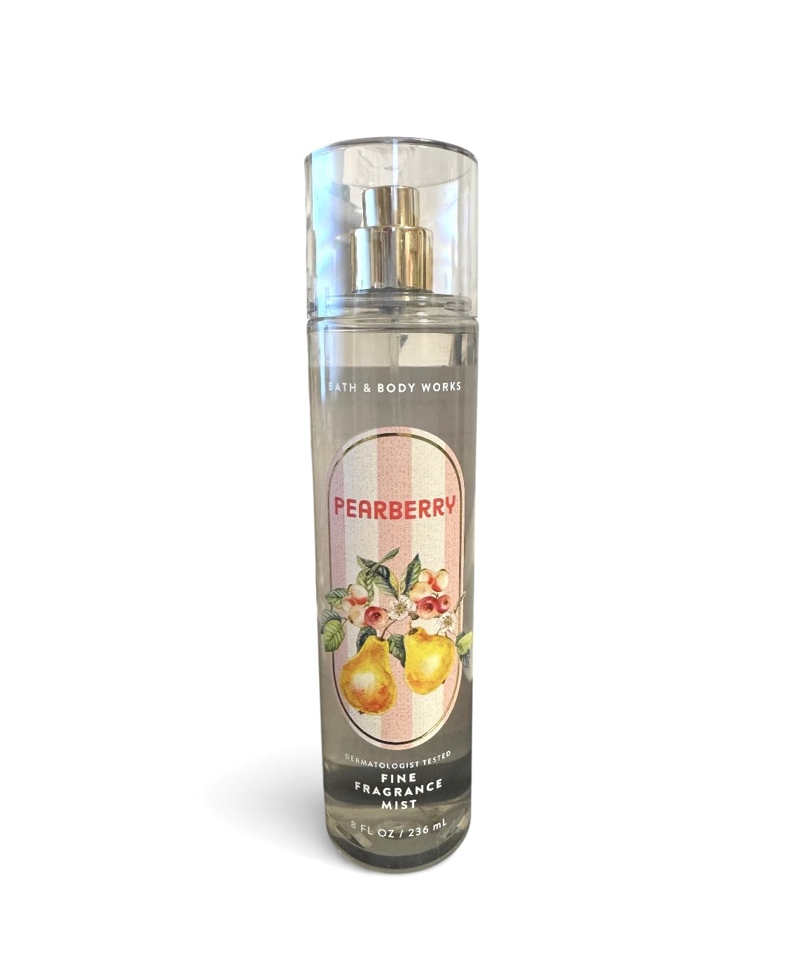 Bath & Body Works Pleasures Pearberry Body Splash spritz for a quick fragrance boost.