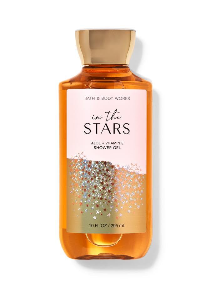 Bath & Body Works In the Stars shower gel bottle offers long-lasting fragrance for daily use