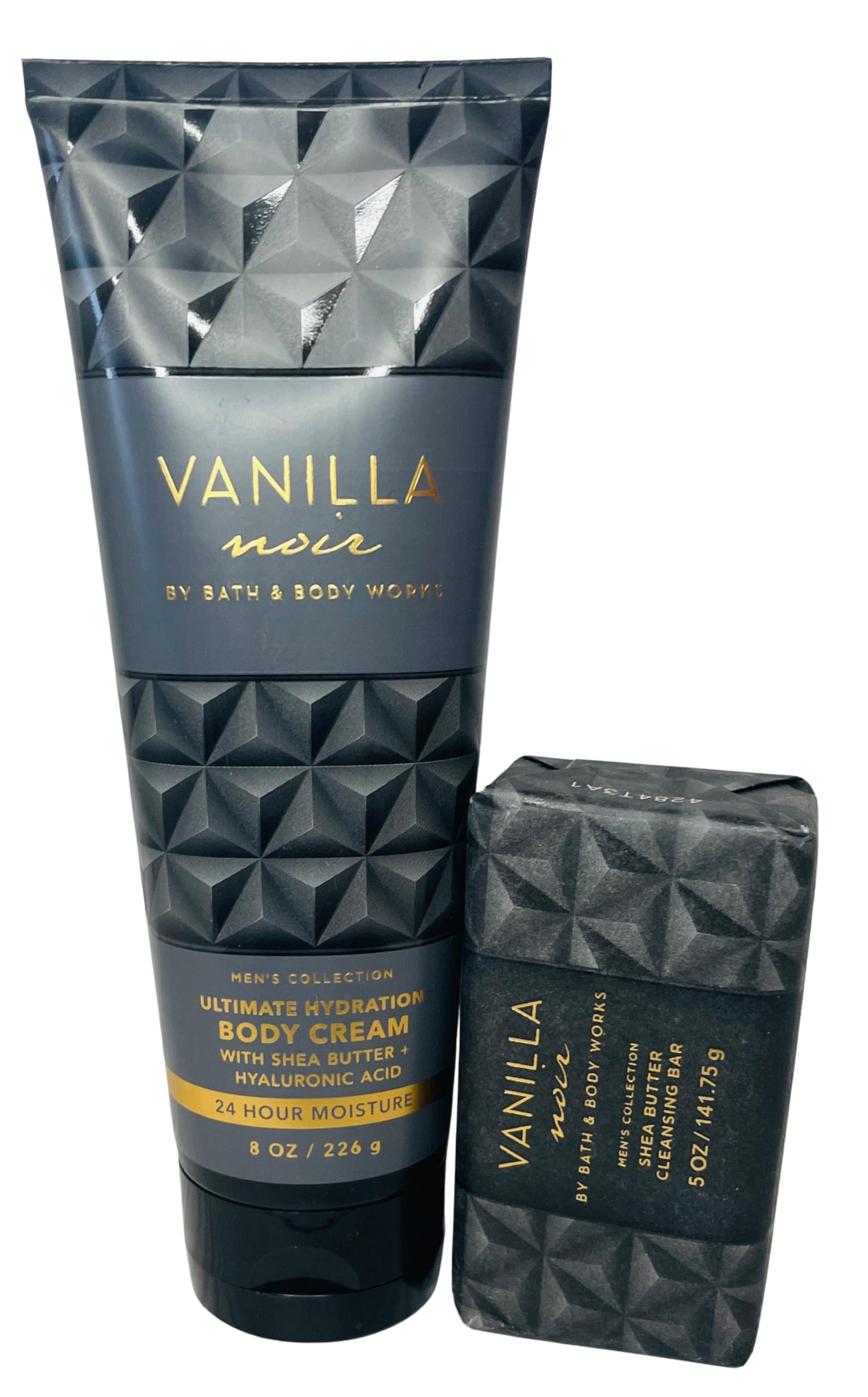Bath and Body Works Vanilla Noir Ultimate Hydration Cream bottle showing rich texture and scent
