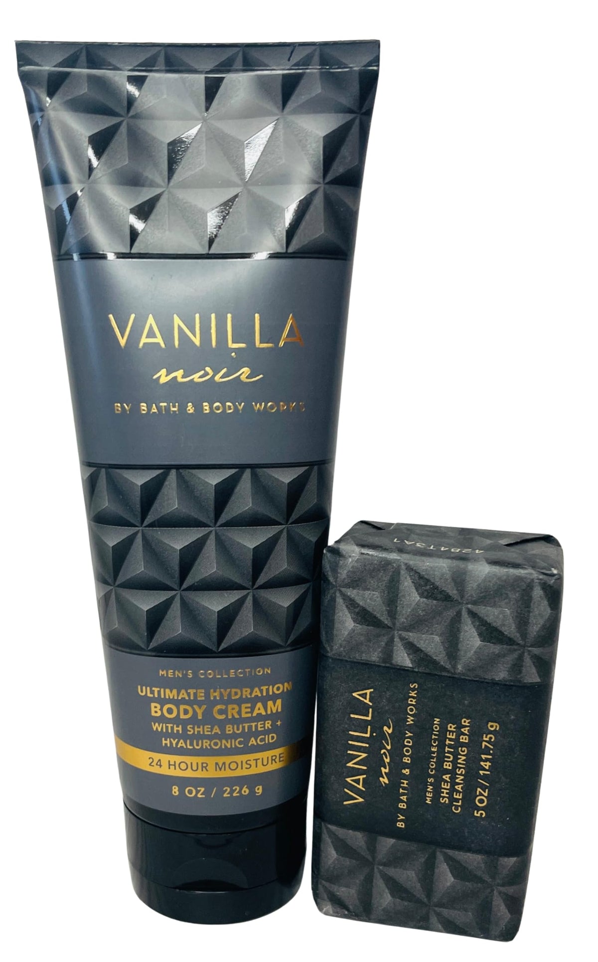 Bath and Body Works Vanilla Noir Ultimate Hydration Cream bottle showing rich texture and scent