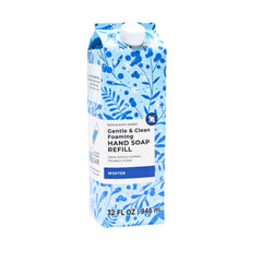 Bath & Body Works Winter Gentle & Clean foaming refill pour for easy, long-lasting hand cleansing.