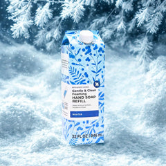Bath & Body Works refill bottle keeps sinks stocked and hands soft during the season.