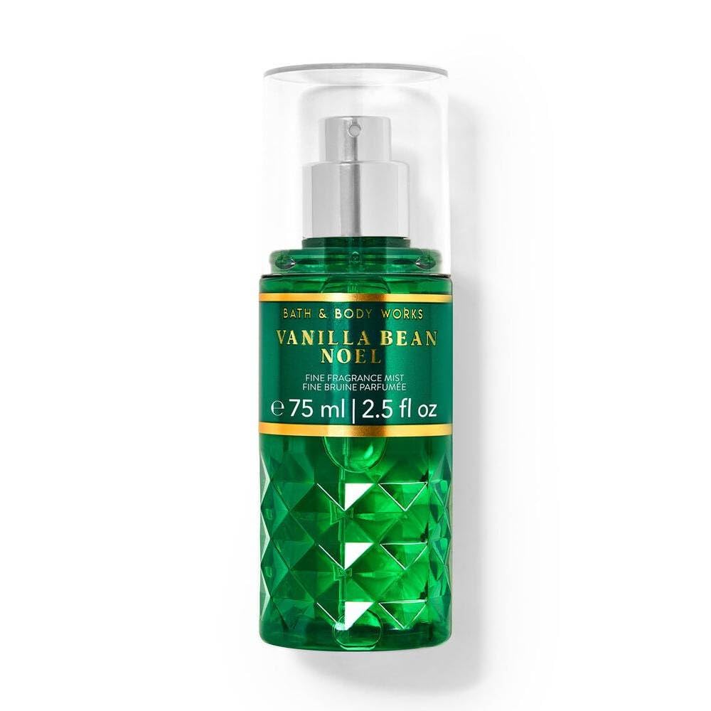 Bath and Body Works Vanilla Bean Noel travel mist bottle for festive fragrance and everyday mood lift.