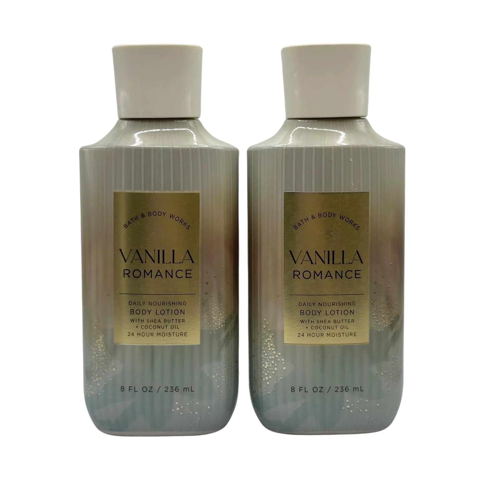 Bath and Body Works Vanilla Romance product close-up highlighting fragrant notes.