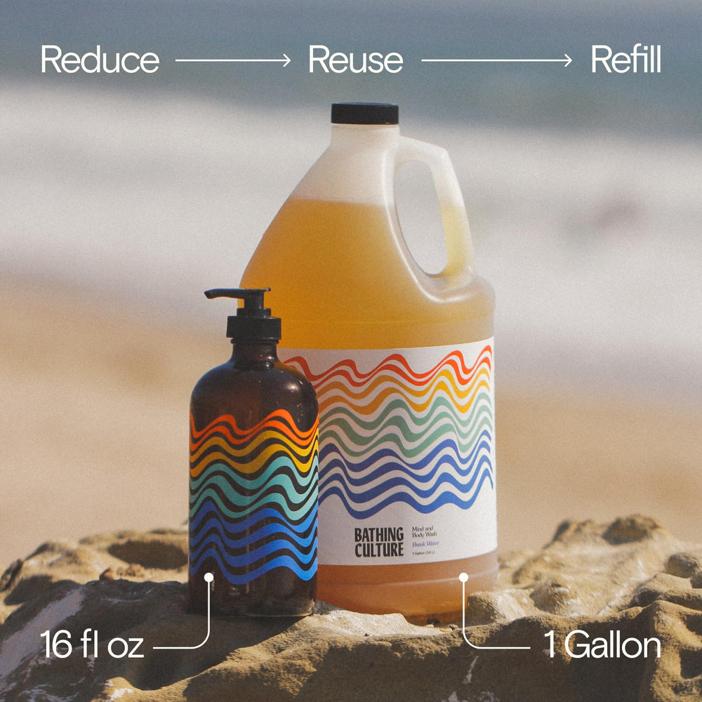 Bathing Culture vegan body wash designed for all genders and skin types.