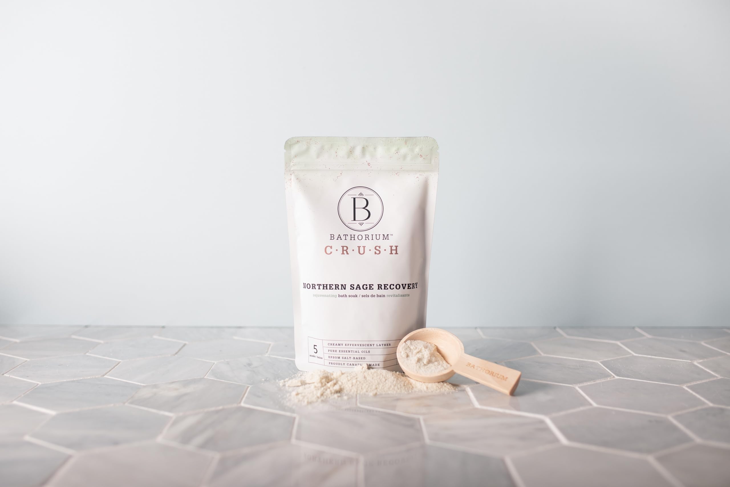 Glacial clay texture close-up showing mineral-rich softening skin effect