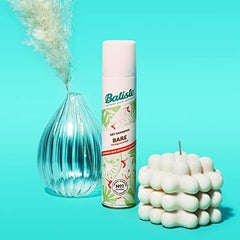 Batiste Bare brush-through after application for even texture.