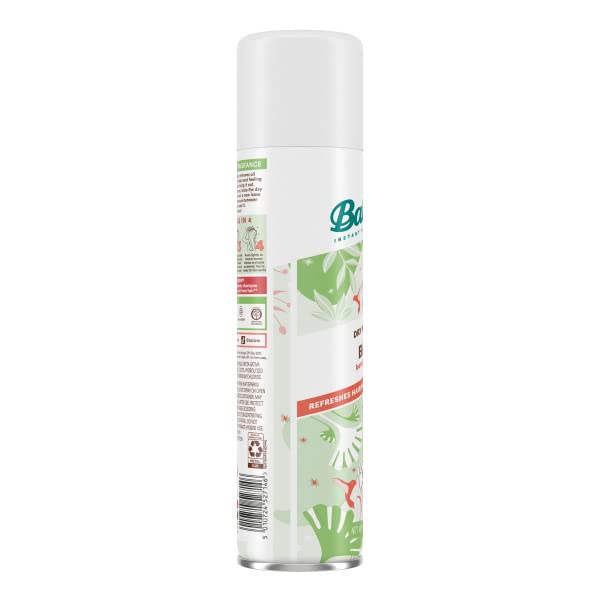 Batiste Bare Dry Shampoo texture-boost applied to hair for volume.
