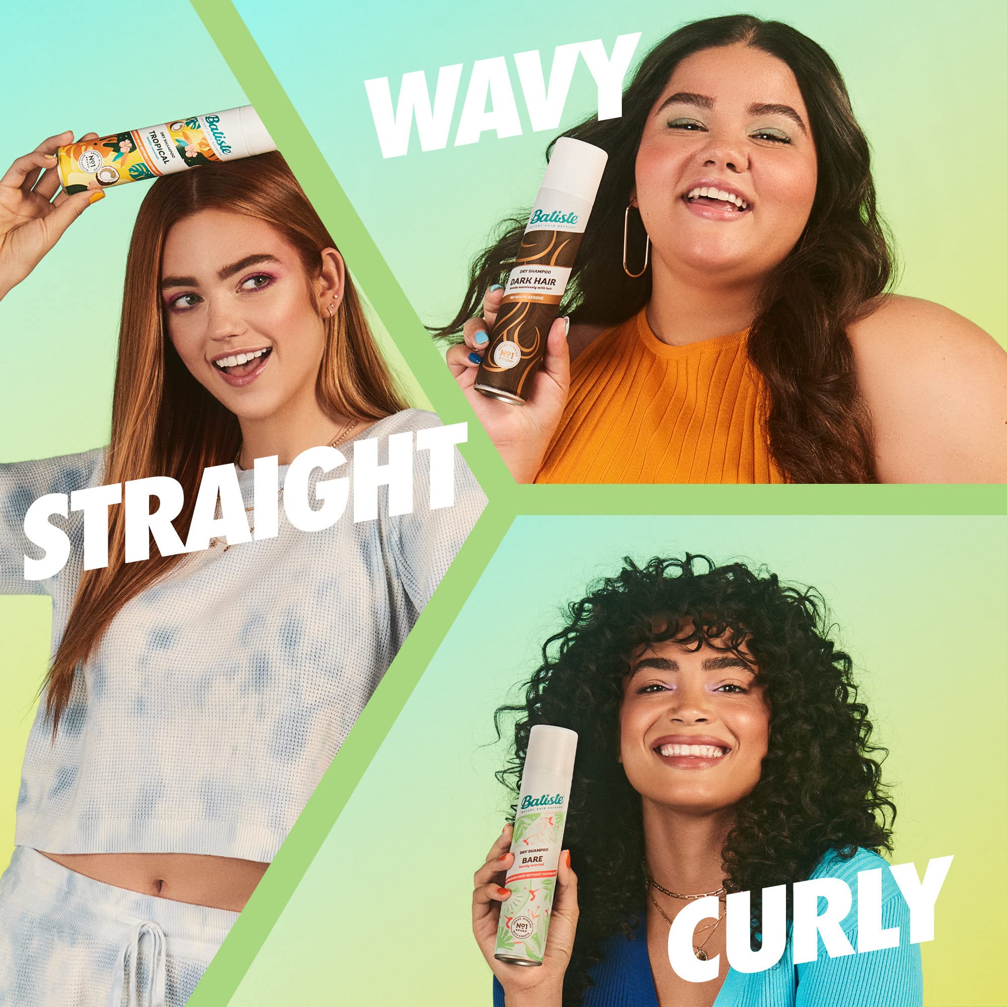 Batiste Bare mist provides a light residue with a clean feel.