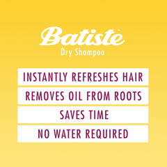 Batiste Brilliant Blonde blends color for a seamless blond look.